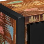 vidaXL Meuble TV 80x30x35 cm bois massif de récupération