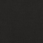 vidaXL Canapé à 2 places Noir 120 cm Tissu
