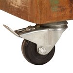 vidaXL Table de chevet 50 x 30 x 50 cm Bois de récupération massif