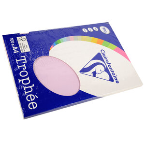 Ramette 100 Feuilles Papier 80g A4 210x297 mm lilas TROPHÉE