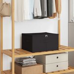 vidaXL Boîte de rangement Anthracite 43 x 34 x 23 cm Tissu intissé