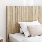 vidaXL Tête de lit Chêne Sonoma Bois d'ingénierie