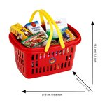 Theo Klein 9693 - Panier à provisions garni avec double anse