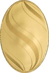 Pièce de monnaie en Or 250 Francs g 0.311 (1/100 oz) Millésime 2026 GOLDEN EASTER EGG 1/100