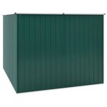 vidaXL Abri de jardin Vert 195x198x159 cm Acier galvanisé