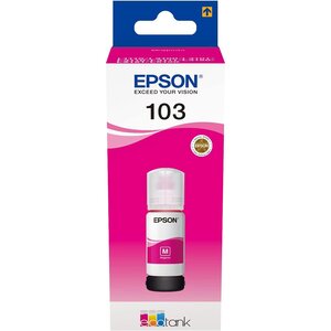 Cartouche d'encre ecotank n°103 - c13t00s34a 65 ml magenta epson