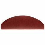 vidaXL Tapis autoadhésifs de marches 5 Pièces Rouge 65x21x4 cm Aiguilleté
