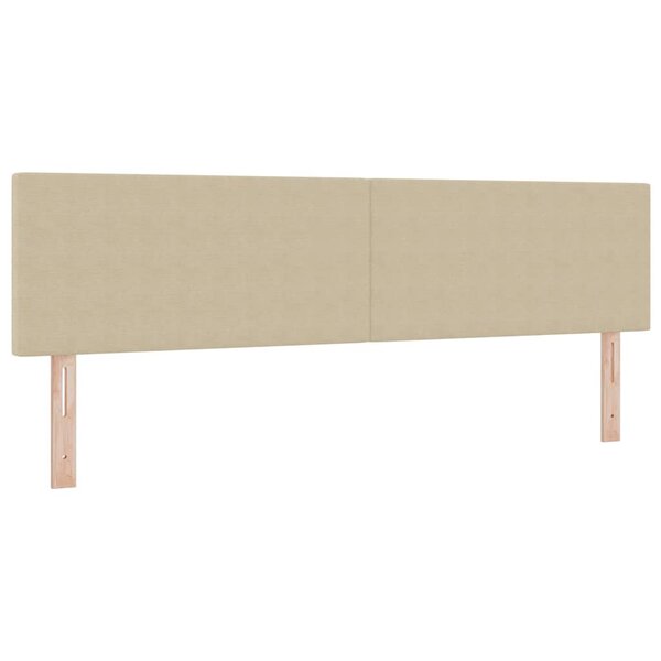 vidaXL Tête de lit Vert gris clair 180 cm Tissu côtelé