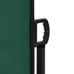 vidaXL Auvent latéral rétractable vert foncé 160x300 cm