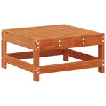 vidaXL Unité de canapé sectionnel Brun Ciré 252 x 62 x 70 5 cm