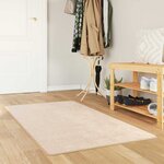 vidaXL Coureur de Tapis MARSA Crème 80 x 150 cm Polyester et PVC