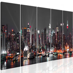 Tableau - new york: insomnia l x h en cm 200x80