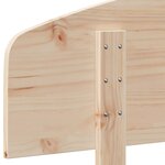 vidaXL Tête de lit 90 cm bois massif de pin