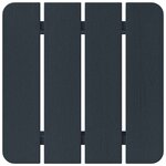 vidaXL Table d'appoint Bleu marine 38 x 38 x 46 cm Polyéthylène