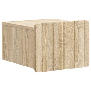 vidaXL Cabinet de chevet mural Chêne Sonoma 33 x 34 5 x 24 cm