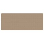 vidaXL Tapis de couloir aspect sisal sable 80x200 cm