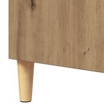 vidaXL Buffet Chêne artisanal 57 x 35 x 89.5 cm Bois d'ingénierie