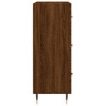 vidaXL Buffet chêne marron 69 5x34x90 cm bois d'ingénierie