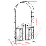 vidaXL Arche de jardin