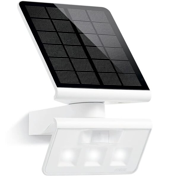 Steinel lampe à led xsolar l-s détecteur blanc