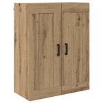 vidaXL Haut Armoire 2 Pièces Chêne artisanal Bois d'ingénierie
