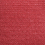 vidaXL Voile d'ombrage 160 g/m² Rouge 2x5 m PEHD