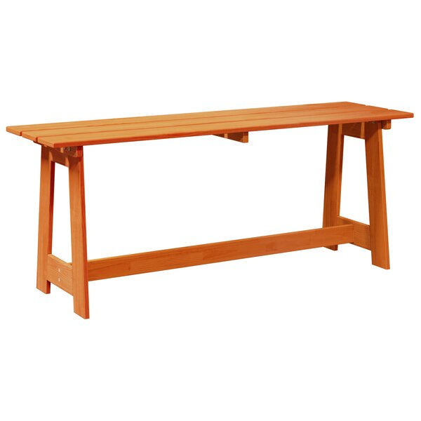 Banc d'extérieur vidaXL Acacia 119x35x47 cm Bois massif de pin
