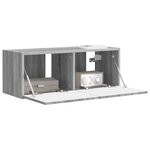 vidaXL Meuble TV mural Gris Sonoma 60 x 31 x 29.5 cm Bois d'ingénierie