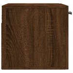 vidaXL Armoire murale Chêne marron 60x36 5x35 cm Bois d'ingénierie