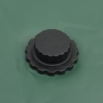 vidaXL Réservoir d'eau avec robinet pliable 100 L PVC