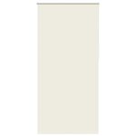 vidaXL Store enrouleur occultant blanc cassé 90x210cm largeur du tissu