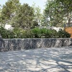 vidaXL Panier gabion avec couvercle 1000x50x50 cm fer galvanisé