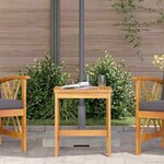 vidaXL Table d'appoint Marron Bois d'acacia massif