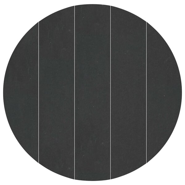 vidaXL Tapis de piscine Noir Ø 610 cm Géotextile en polyester