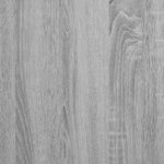 vidaXL Cadre de lit sans matelas sonoma gris 120x200 cm