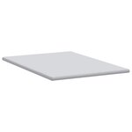 vidaXL Coussins de Matelas Blanc 140 x 200 cm