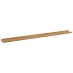 vidaXL Étagère Murale 4 Pièces Marron 115 x 9 x 3 cm Bois d'ingénierie