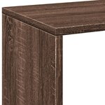 vidaXL Étagère séparatrice de pièce chêne marron 69 5x29x69 5 cm
