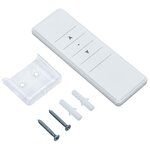 vidaXL Auvent automatique capteur de vent/LED 400x350cm Jaune et blanc