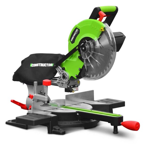 CONSTRUCTOR Scie à onglet radiale 1800 W 254 mm