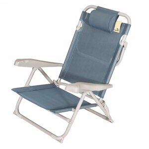 Easy Camp Chaise de plage pliable Breaker Bleu océan