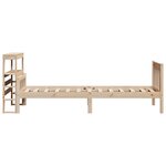 vidaXL Cadre de lit sans matelas 100x200 cm bois massif de pin