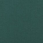 vidaXL Fauteuil Chesterfield vert foncé tissu