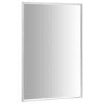 vidaXL Miroir Argenté 70x50 cm