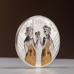 Pièce de monnaie en Argent 1 Dollar g 31.1 (1 oz) Millésime 2021 MORGAN AND PEACE