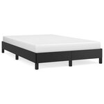 vidaXL Cadre de lit sans matelas noir 120x190 cm similicuir