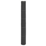 vidaXL Membrane anti-mauvaises herbes noir 1x200 m PP