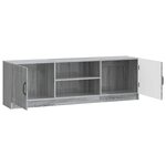 vidaXL Meuble TV Sonoma gris 150 x 31 x 47 cm Bois d'ingénierie