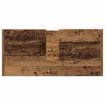 vidaXL Cabinet de Lavabo Bois Ancien 63 x 29 x 55 cm Bois d'ingénierie
