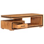 vidaXL Table basse 100x45x33 cm Bois d'acacia massif